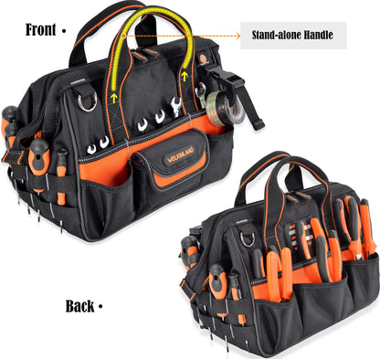 WELKINLAND 13-Inch Small Tool Carrier, Electrician's Organizer, HVAC Tech's Bag, Men's Drill Bag