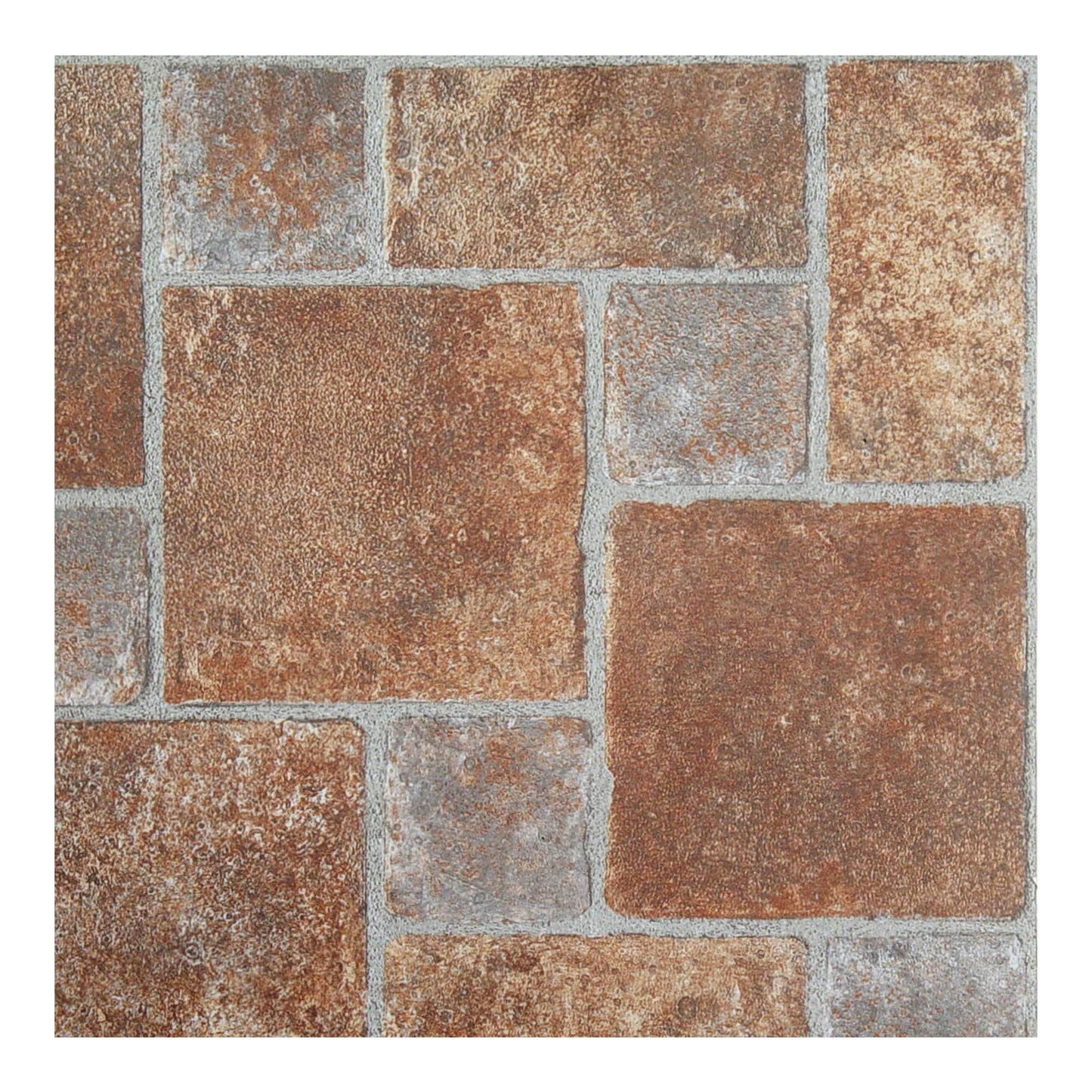 Tivoli Self Adhesive Vinyl Floor Tiles, 45 Tiles - 12" x 12", Light Oak Plank-Look - Peel & Stick, DIY Flooring for Kitchen, Dining Room, Bedrooms, Basements & Bathrooms by Achim Home Decor