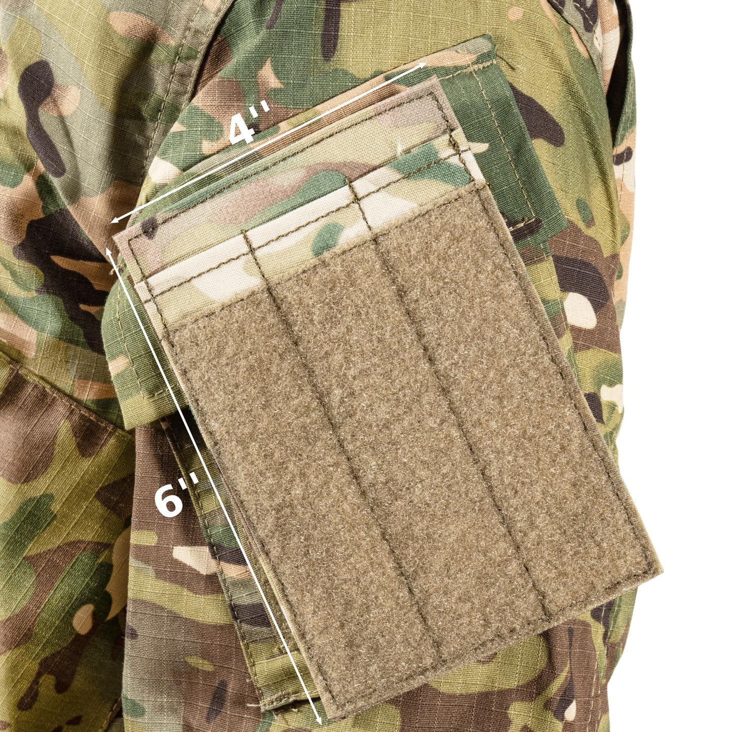 Tactical Pen Holder, Patch Holder for Army and Air Force Uniforms, OCP Hook & Loop Pencil Holder, Army OCP Uniform Pocket Accessories Pen Pocket Protector - Military Pocket Pen Holder Pouch (1, Multi)