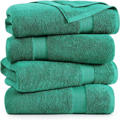 LANE LINEN Bath Towels Pack of 4