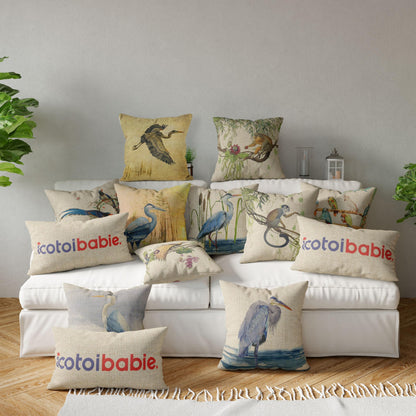 Icotoibabie Vervet Monkey Throw Pillow Covers 18×18 Inch Linen Pillowcase Sea Hawaiian Accessories Room Decor Decorative Pillow Cases,for Sofa Car Bedroom Cushion Cover