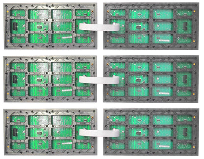 EEEEE P10 Red LED Panel Display Large Size 32cm X 16cm, 512 pcs of LED, Each Individual addressable, Controlled by Uno r3 with Arduino IDE.