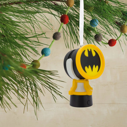 Hallmark DC Batman Bat-Signal Christmas Ornament with Light