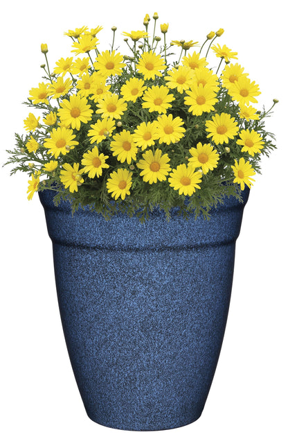 Classic Home and Garden Premiere Collection Planter, Allaire 12", Indigo