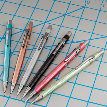 Pentel P207MBP3M Sharp Mechanical Drafting Pencil 0.7 mm Assorted Barrels 3/Pack