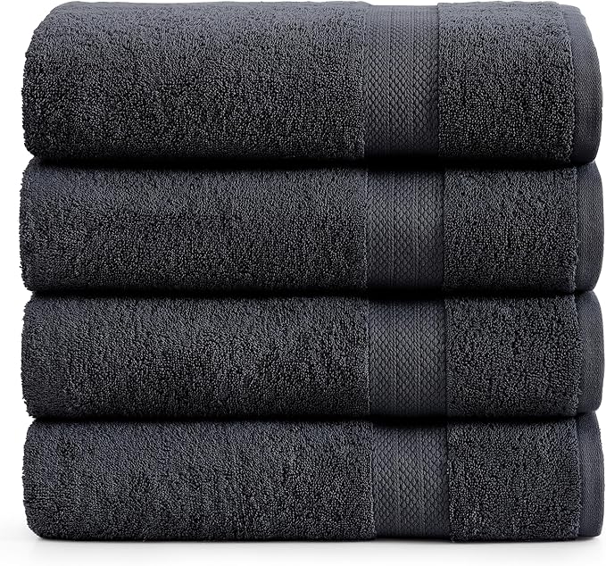LANE LINEN Bath Towels 4 Pack