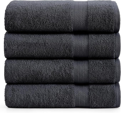 LANE LINEN Bath Towels 4 Pack