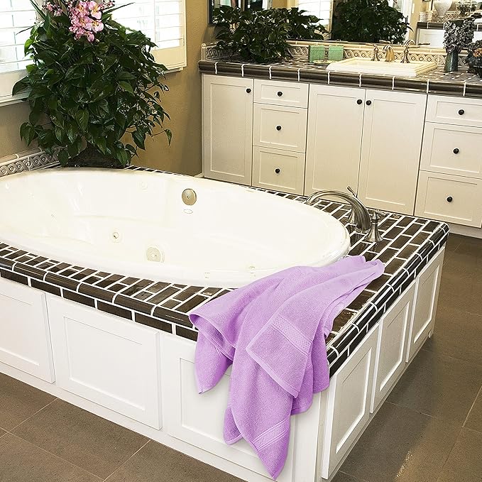 Utopia Towels 4 Pack Premium Bath Towels Set, 100% Ring Spun Cotton 600GSM